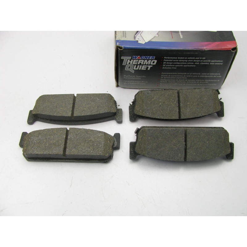 Wagner PD588 Rear Disc Brake Set - Ceramic