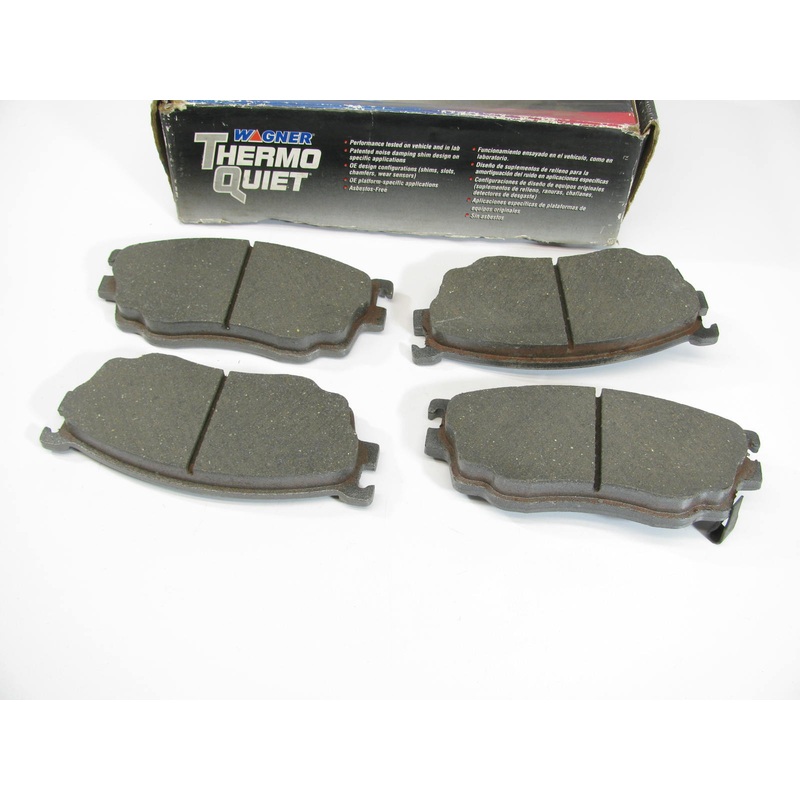 Wagner PD755 Front ThermoQuiet Disc Brake Pad Set - Ceramic