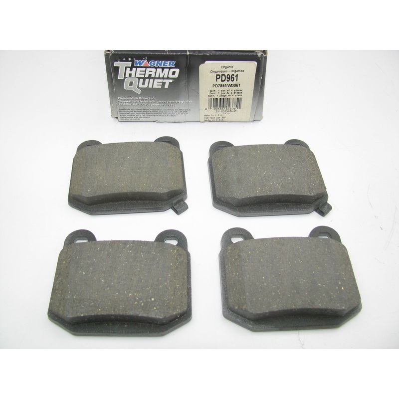 Wagner PD961 ThermoQuiet Rear Disc Brake Pads