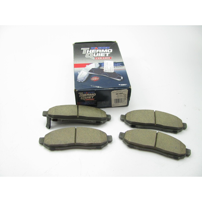 Wagner QC1093 Rear ThermoQuiet Brake Pads - Ceramic