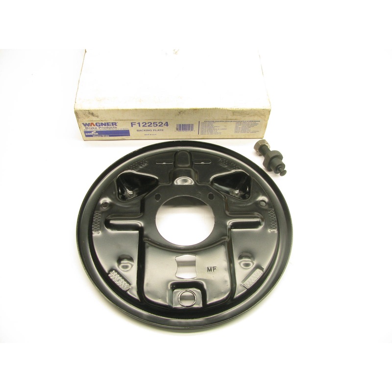 Wagner F122524  9-1/2'' Rear Drum Brake Backing Plate - GM Car Truck