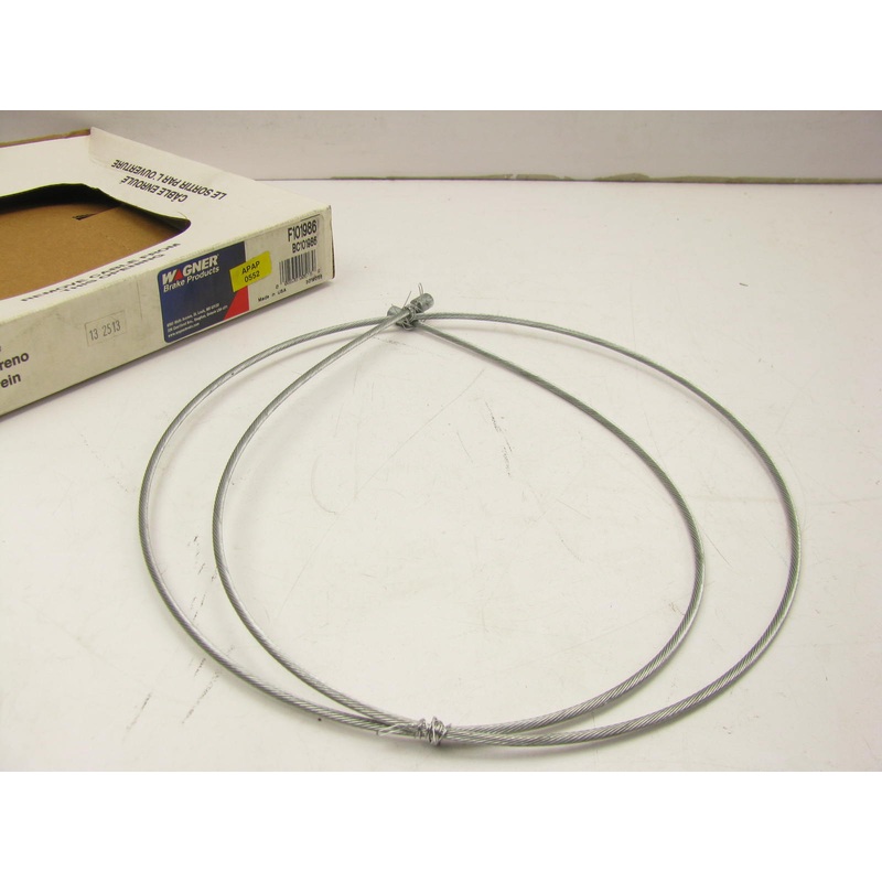 Wagner F101986 Parking Brake Cable - Intermediate