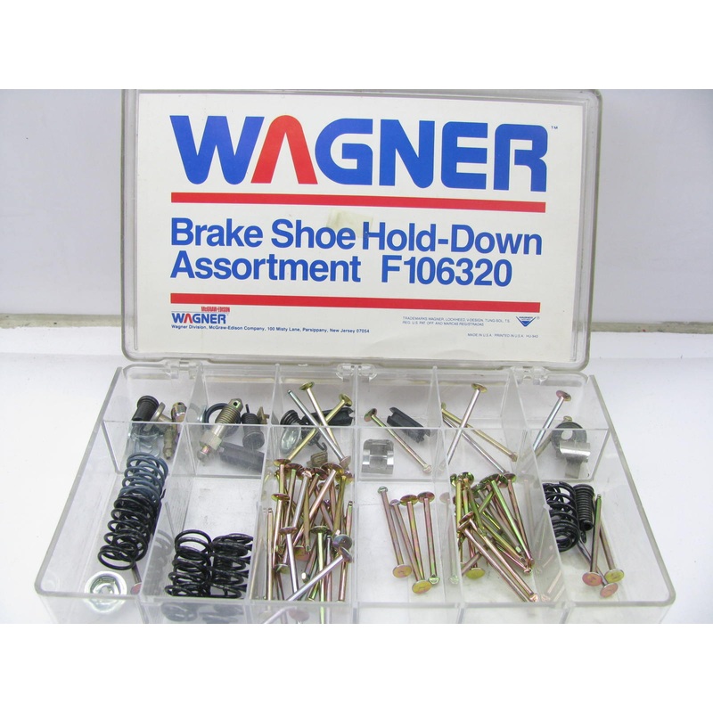 Wagner F106320 Brake Shoe Hold Down Hardware Assortment
