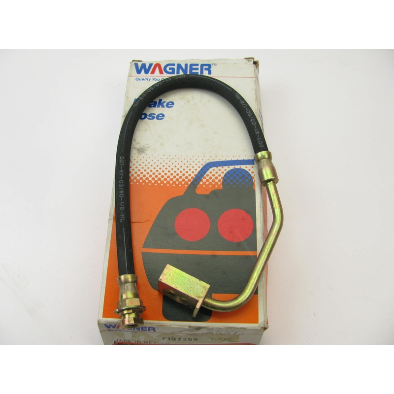 Wagner F107255 Front Left Brake Hydraulic Hose for 1981-1991 Ford E-250 E-350