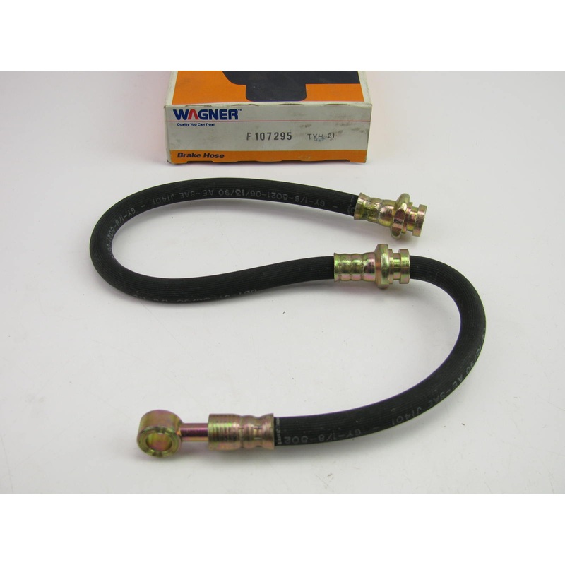 Wagner F107295 Front Brake Hydraulic Hose For 1982-86 Sentra 1983-86 Pulsar NX
