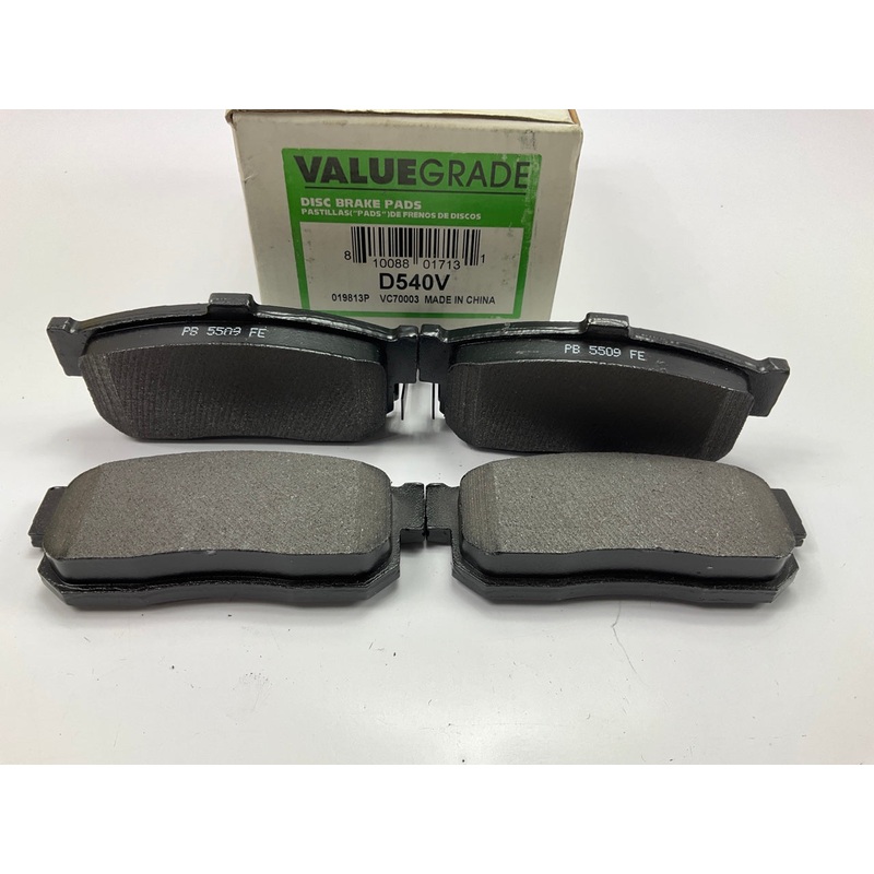 Valuegrade D540V Rear Brake Pads