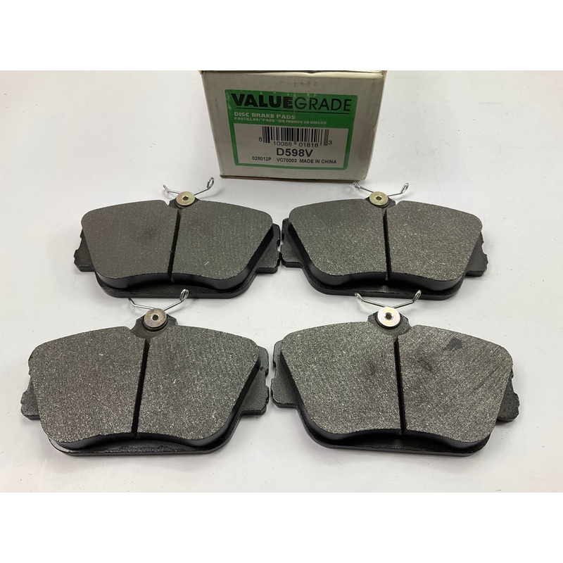 Valuegrade D598V Front Brake Pads