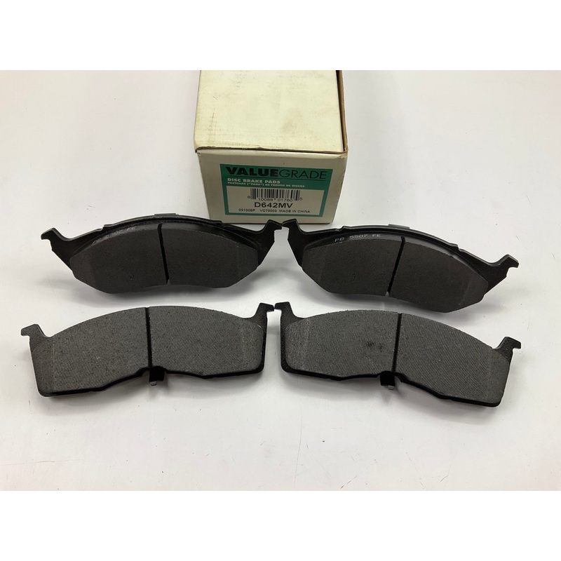 Valuegrade D642MV Front Brake Pads For 1995-1999 Dodge Neon 5-lug Rotor