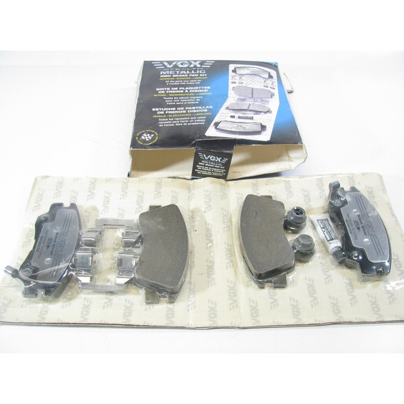 VGX MF349K Semi-Metallic Disc Brake Pad Set - Front