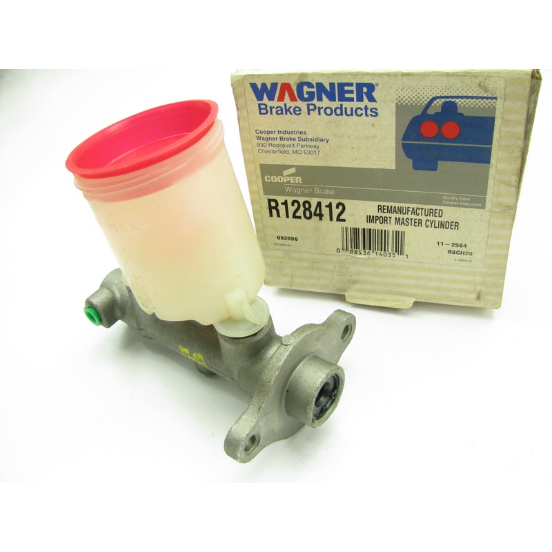 Wagner 128412 Reman Brake Master Cylinder W/ Reservoir For 1991-1992 Ford Probe