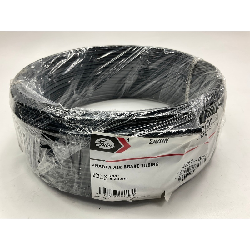 100 FEET - Gates H30002-04  1/4'' Nylon Hydraulic Air Brake Tube Tubing 150 PSI