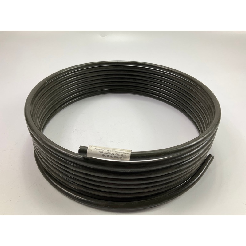 25 FEET - FMSI PVF6 3/8'' PVF Coated Steel Brake, Fuel, Transmission Line Tubing