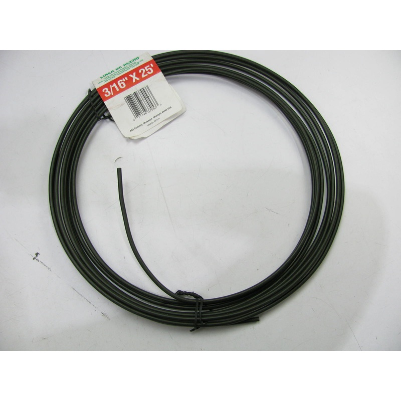 25 Feet Long - AGS PAC-325 Steel Hydraulic Brake Line 3/16'' Dia