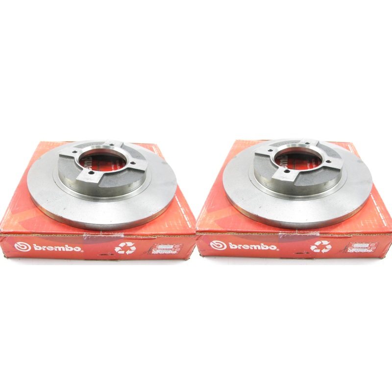 (x2) Disc Brake Rotor-Solid OE  Brembo 25060  For 1982-1986 Nissan Sentra