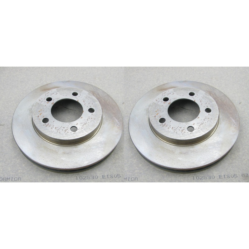 (x2) NOS OEM Ford Front Disc Brake Rotors F2DZ-1125-A