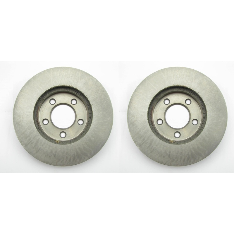 (x2) OEM Ford Front Disc Brake Rotors F3OY-1125-A