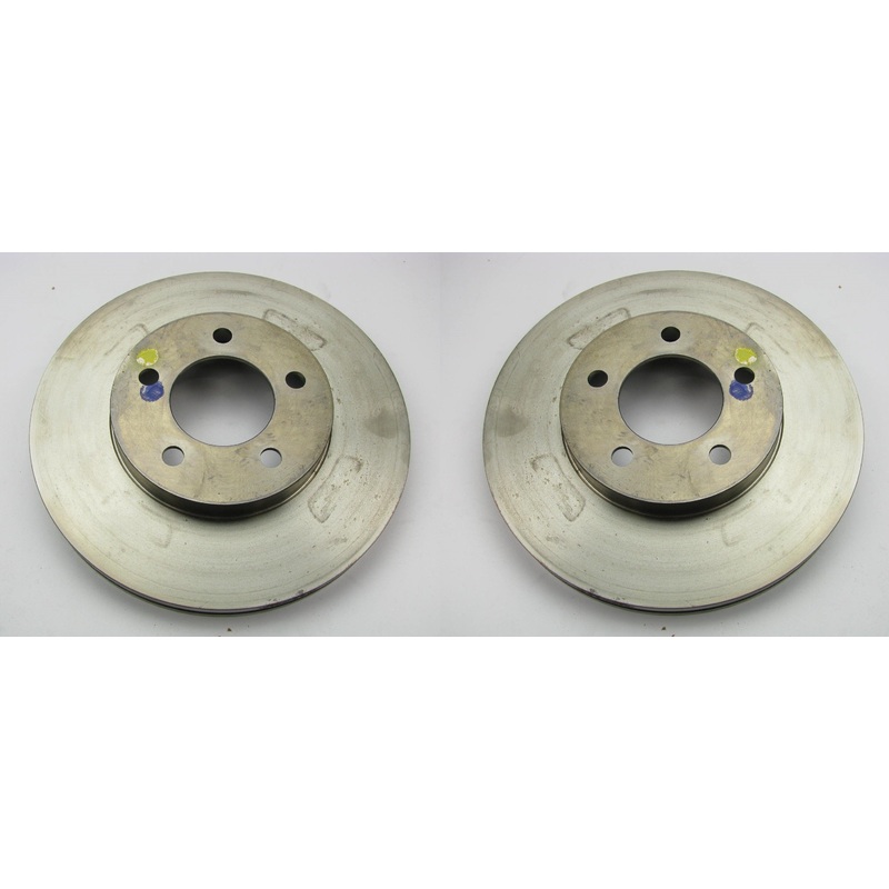 (x2) OEM Ford Front Disc Brake Rotors F7DZ-1125-AA