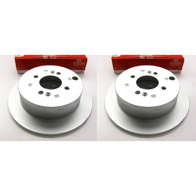 (x2) OEM Rear Disc Brake Rotors 584111C800  For RIO , ACCENT