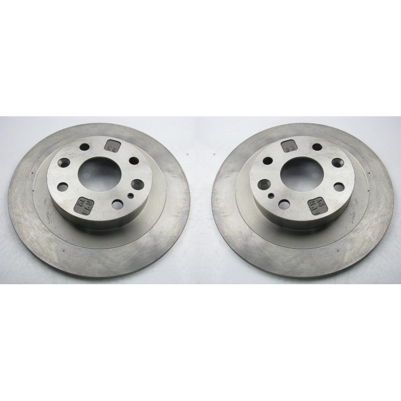 (x2) OEM Rear Disc Brake Rotors F1CZ-2C026-B For Select Ford Mazda 91-05