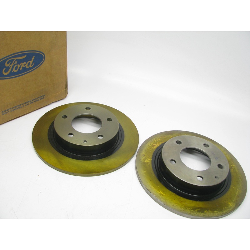 (x2) OEM  Rear Disc Brake Rotors F32Z2C026A  For 93-97 Ford Probe, MX-6, 626