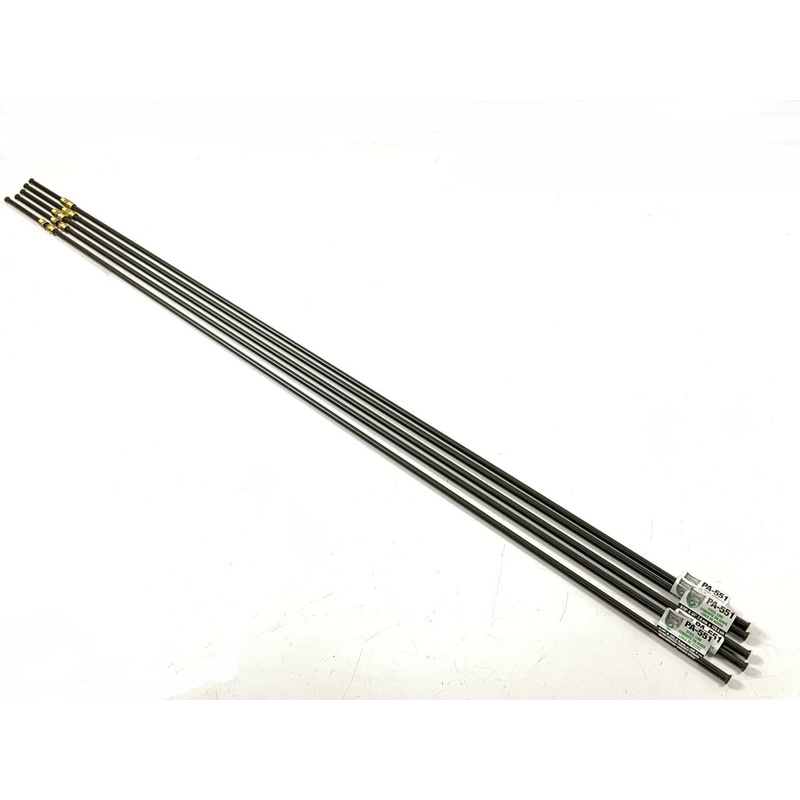 (5) Poly Armour PA-551PVF Coated Steel Brake Line: 51'' Long, 5/16'' Diameter
