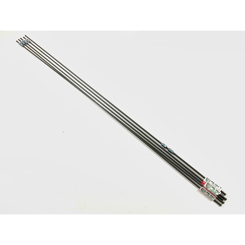 (5) Poly Armour PA-751 PVF Coated Steel Brake Line: 51'' Long, 6mm Diameter