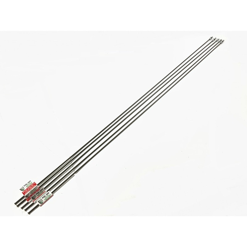 (5) Poly Armour PAE-360 PVF Coated Steel Brake Line: 60'' Long, 3/16'' Diameter