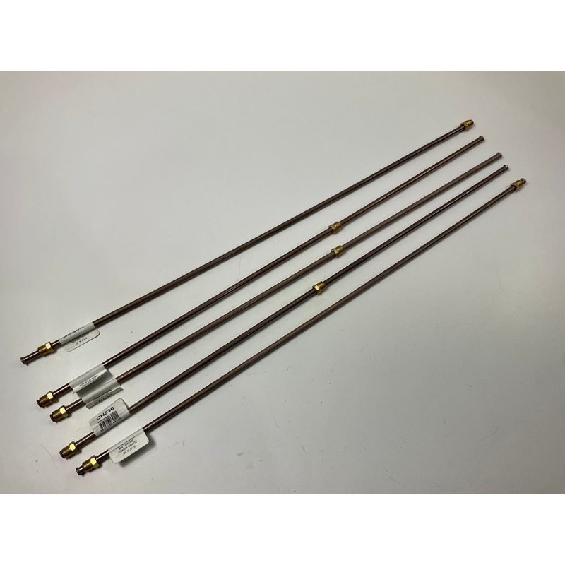 (5) AGS CN530 NiCopp Copper Nickel Alloy Brake Line: 30'' Long, 5/16'' Diameter