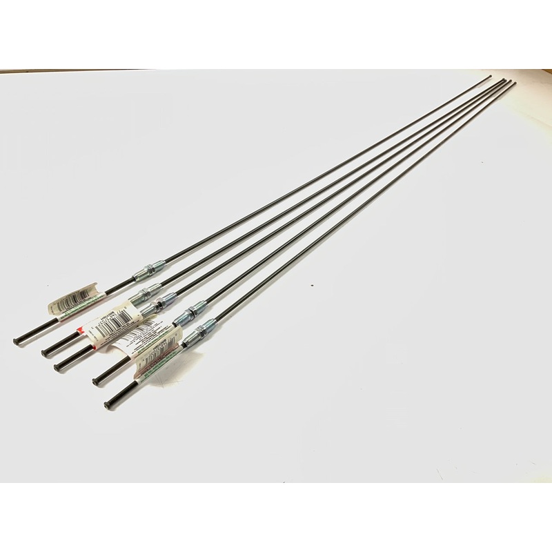 (5) AGS PAB-351 PVF Coated Steel Brake Line: 51'' Long, 3/16'' Diameter, Universal