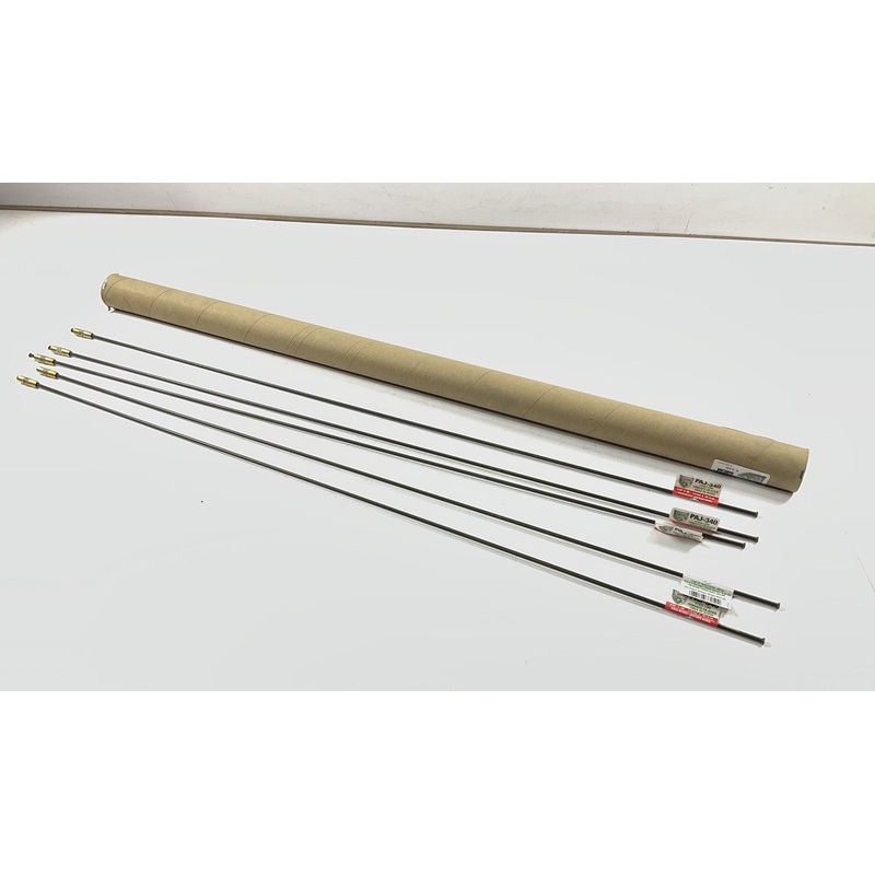 (5) AGS PAJ340 Japanese Poly-Armour PVF Steel Brake Lines 3/16'' X 40'', M10x1mm