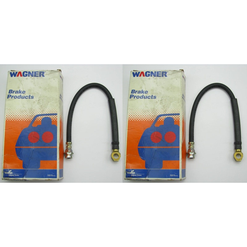 (2) Wagner F73305 Brake Hydraulic Hose - Front Pair