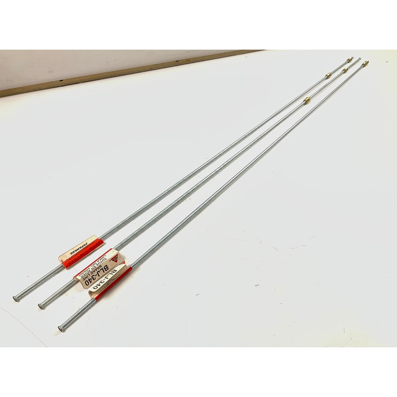 (3) AGS BLJ-340 Import Steel Brake Line, 3/16'' X 40''