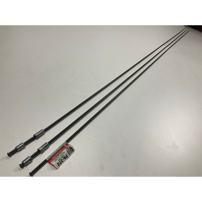 (3) AGS PA-372 PVF Coated Steel Brake Line, 72'' Long, 3/16'' Diameter, Universal