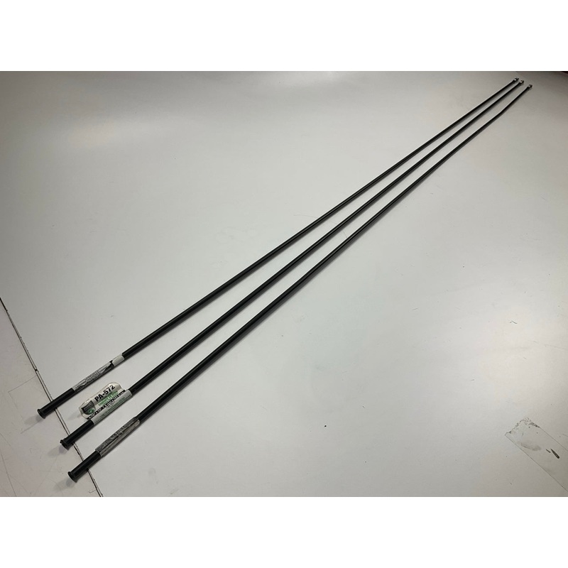 (3) AGS PA-572 PVF Coated Steel Brake Line: 72'' Long, 5/16'' Diameter, Universal Type 2
