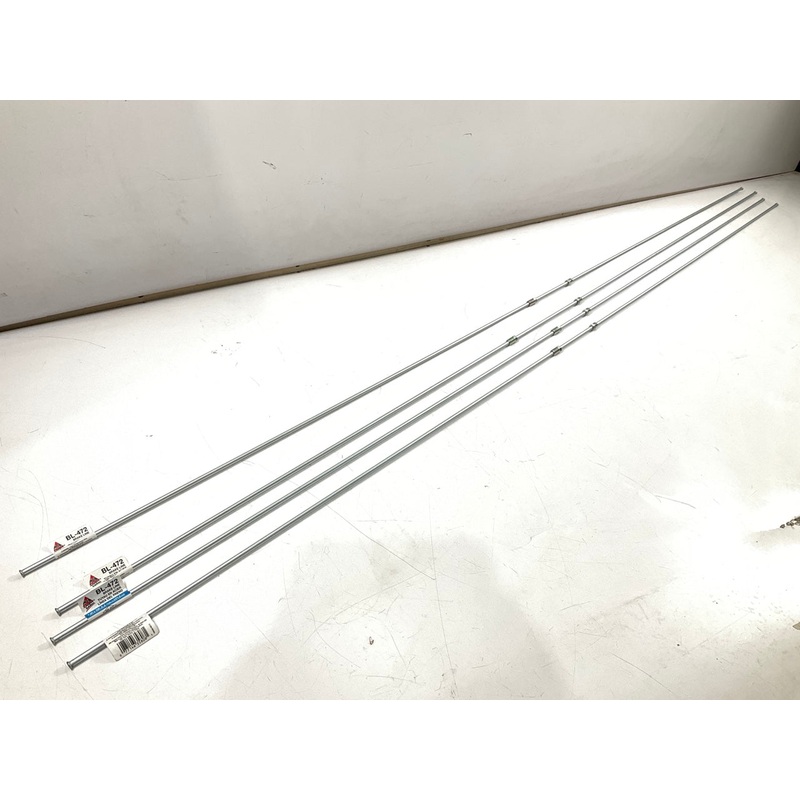 (4) AGS BL-472 Universal Domestic Steel Brake Line, 1/4'' X 72''