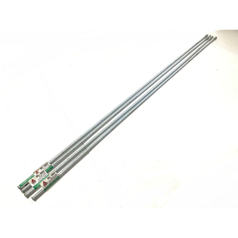 (4) AGS BL-660 Brake Lines, 3/8'' X 60'',  5/8-18 Inch Fittings