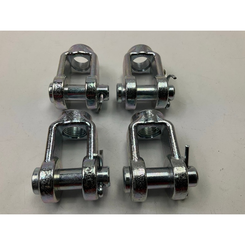 (4) UNBOXED Bendix 228790N Air Brake Chamber Clevis Yoke 5/8-18 Thread, 1/2'' Pin