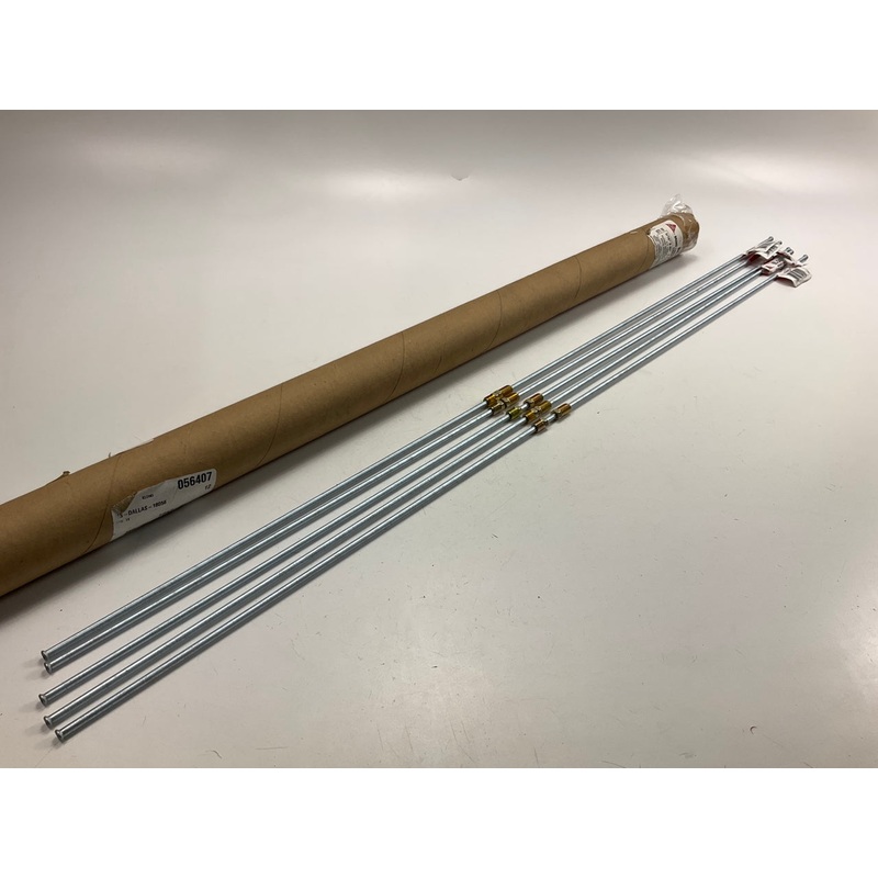 (5) AGS BL-340 Brake Lines, 3/16'' X 40'',  3/8 - 24 IN Threads