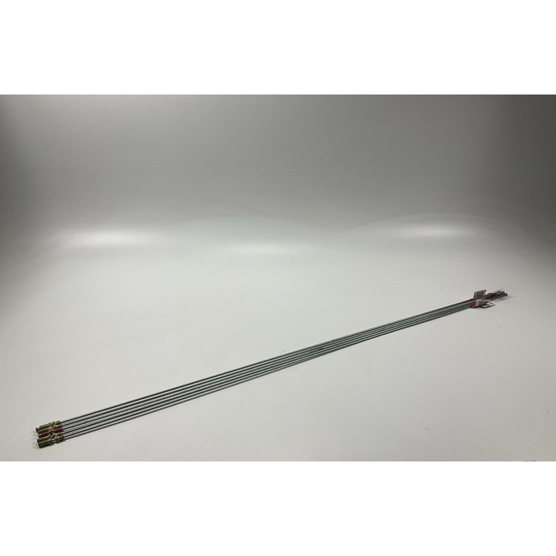 (5) AGS BL-351 Universal Domestic Steel Brake Line, 3/16'' X 51''