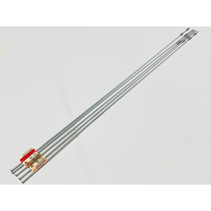 (5) AGS BL-751 Universal Domestic Steel Brake Line, 3/16'' X 51''