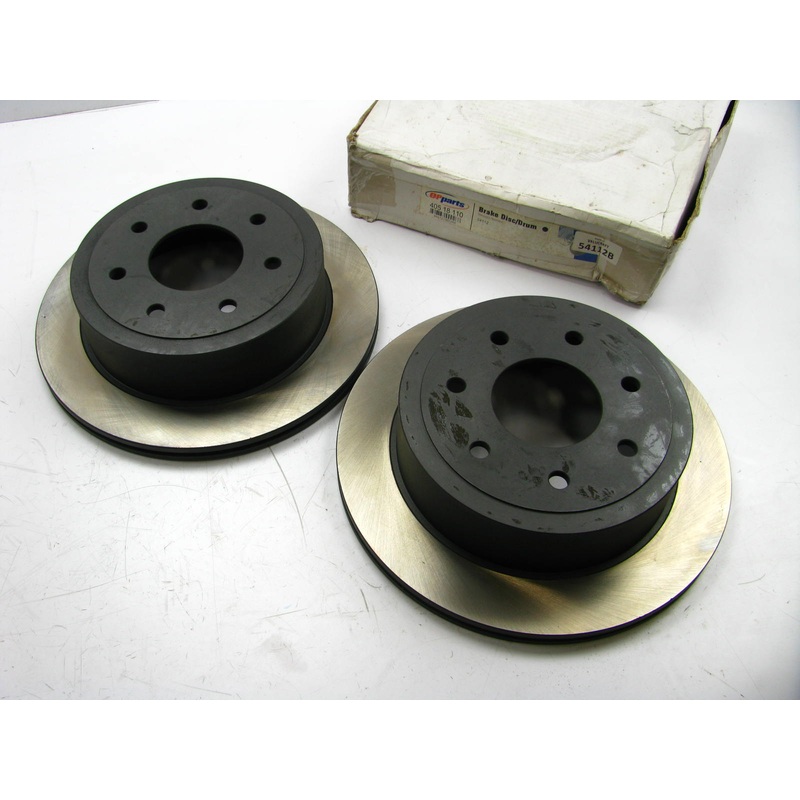 (2) Op Parts 54112B REAR Brake Rotors - 7 LUG - 2004-2011 Ford F-150 Pickup