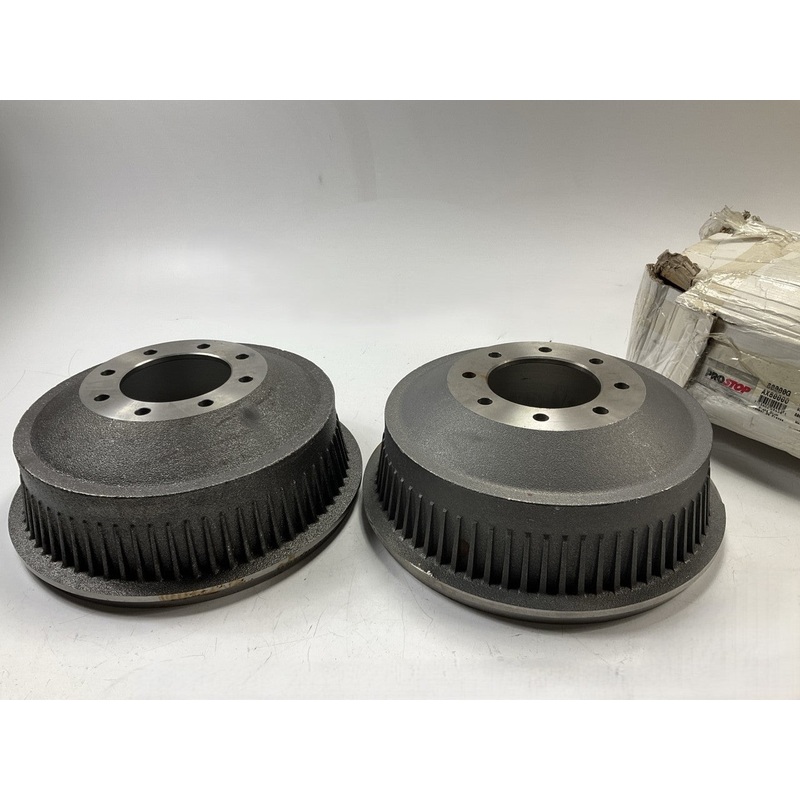 (2) Pro Stop 80000G Rear Brake Drum
