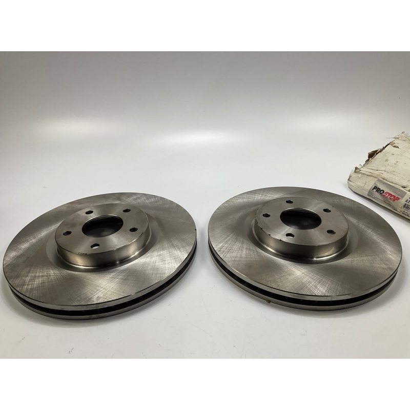 (2) Pro Stop 900712G Front Brake Rotor For 2009-2023 Nissan Maxima