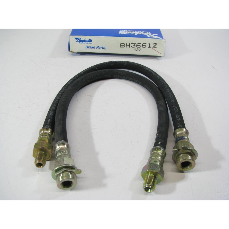 (2) Raybestos BH36612 Brake Hydraulic Hose - Front Left / Right