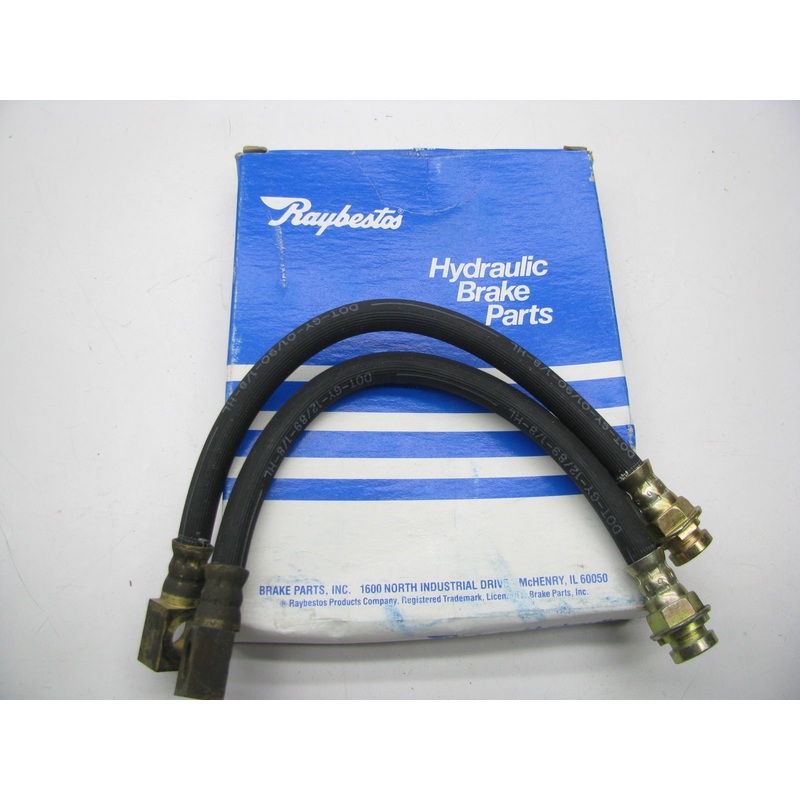 (2) Raybestos BH36785 FRONT Brake Hoses