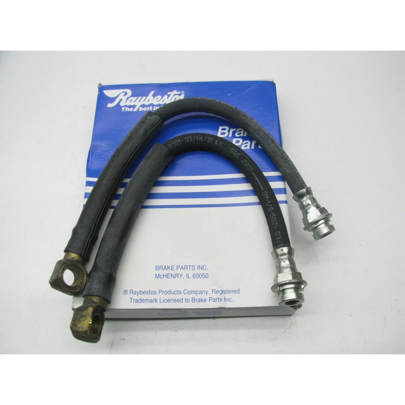 (2) Raybestos BH36825 Brake Hydraulic Hose - Front Left / Right