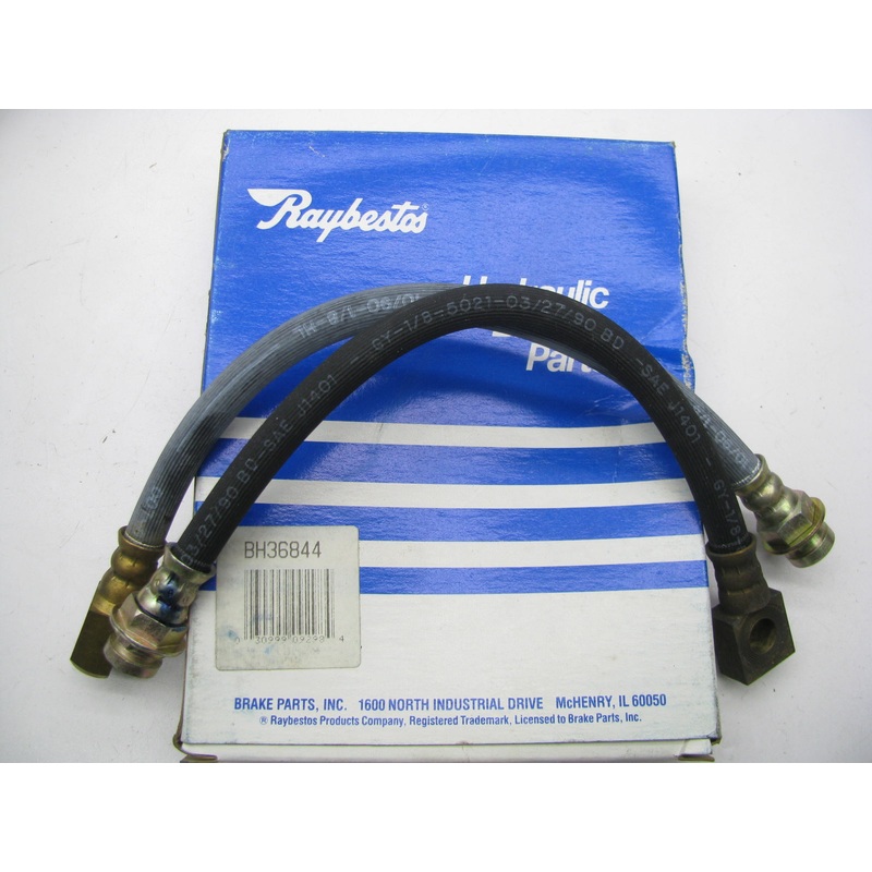 (2) Raybestos BH36844 Brake Hydraulic Hose - Front Left / Right