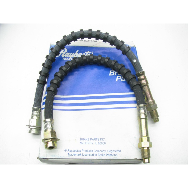 (2) Raybestos BH36853 Brake Hydraulic Hose - Front Left / Right