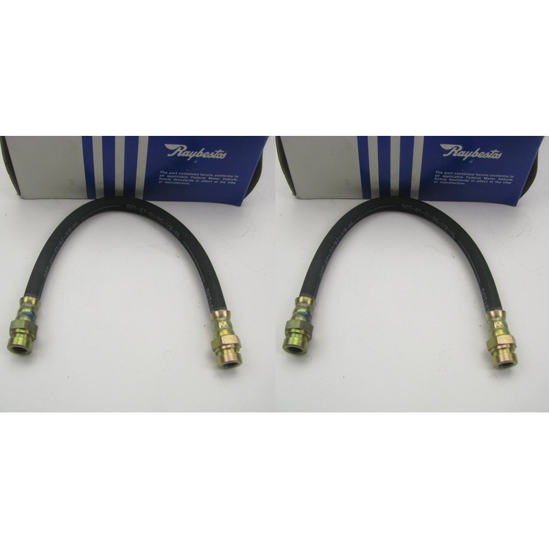 (2) Raybestos BH38128 Rear Brake Hydraulic Hose For 81-82 Mazda 626 81-85 RX-7