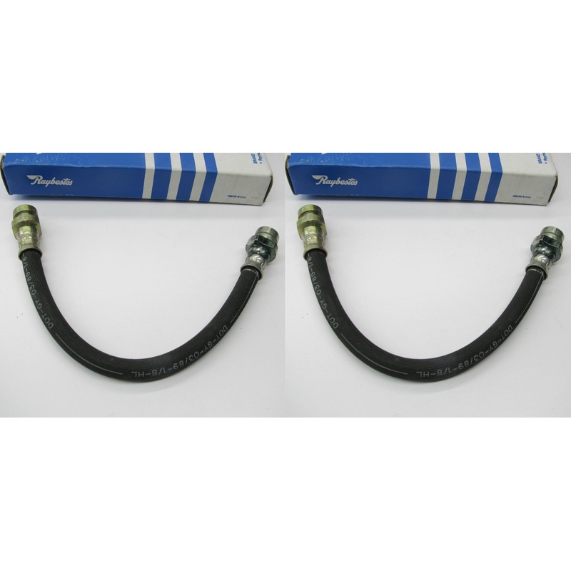 (2) Raybestos BH38466 Rear Brake Hydraulic Hose For 1997-99 Hyundai Tiburon, FWD